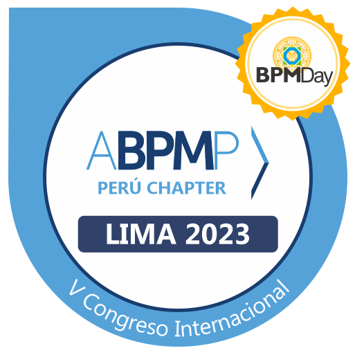 Insignia de Participación en el Evento: BPMDAY LIMA 2023, V Congreso Internacional de Gestión por Procesos de Negocio